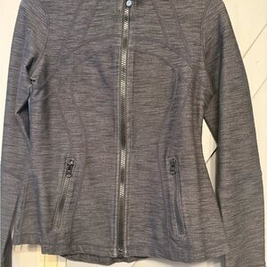 lululemon athletica Charcoal Zip-Up Jacket